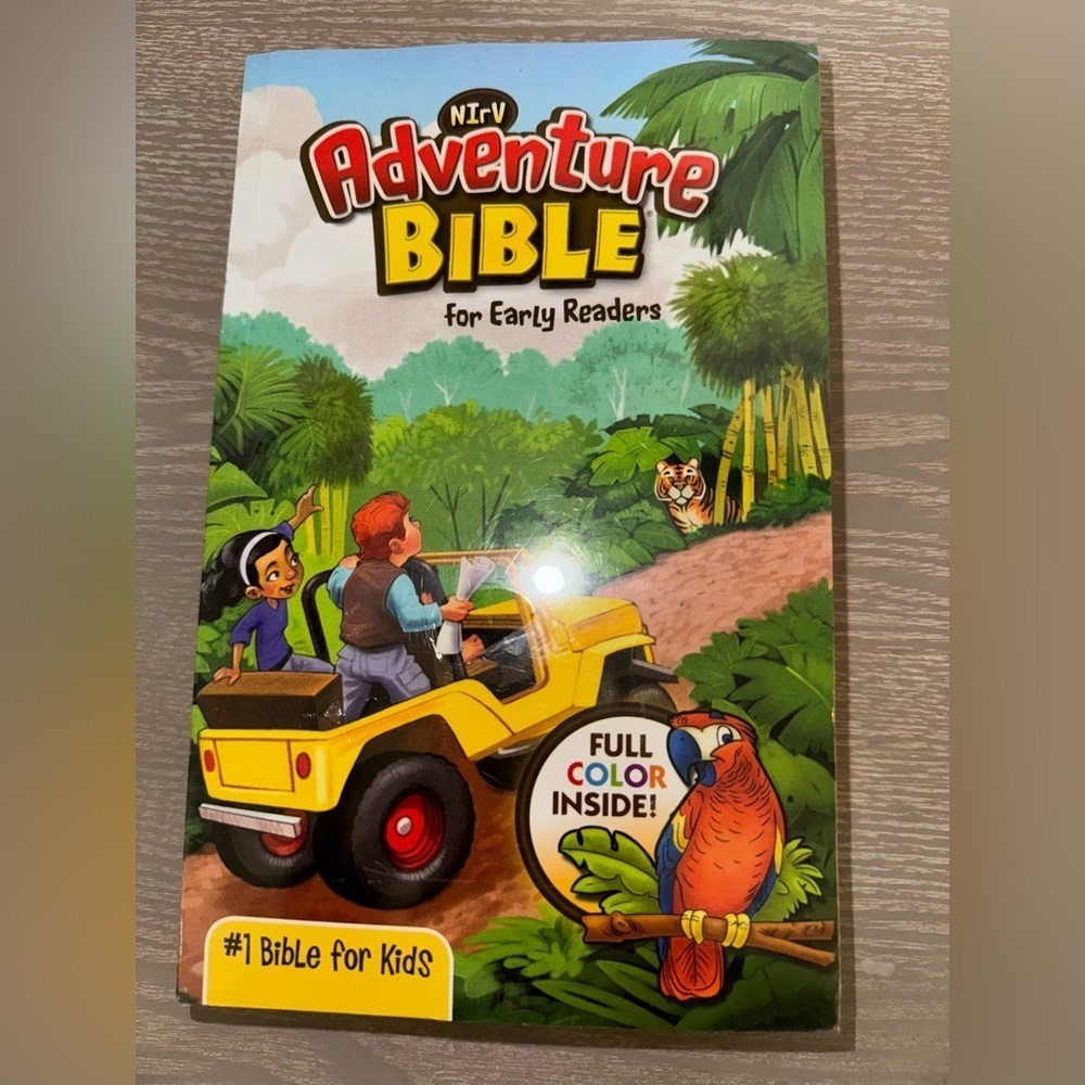 New Adventure Bible For Early Readers - NIrV.  Full color inside